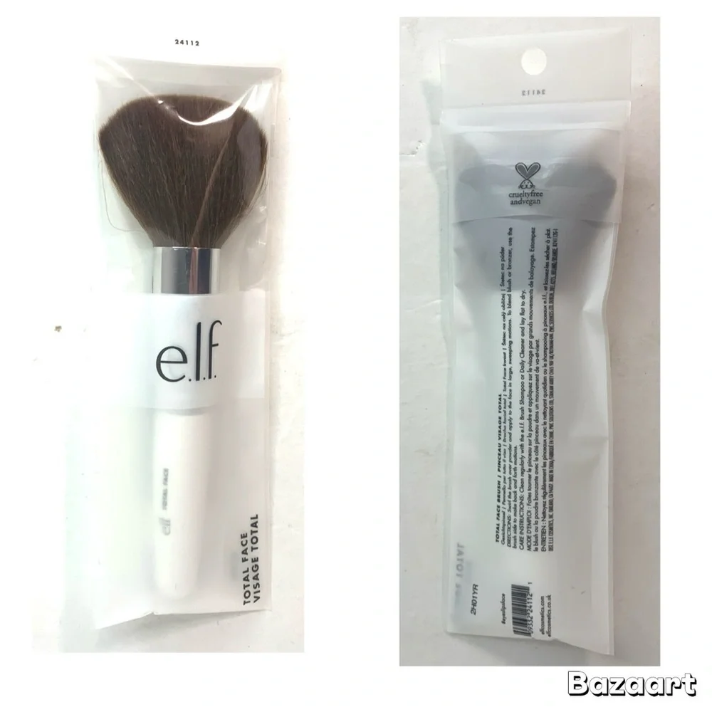 e.l.f. Black and White Makeup Brush Set
